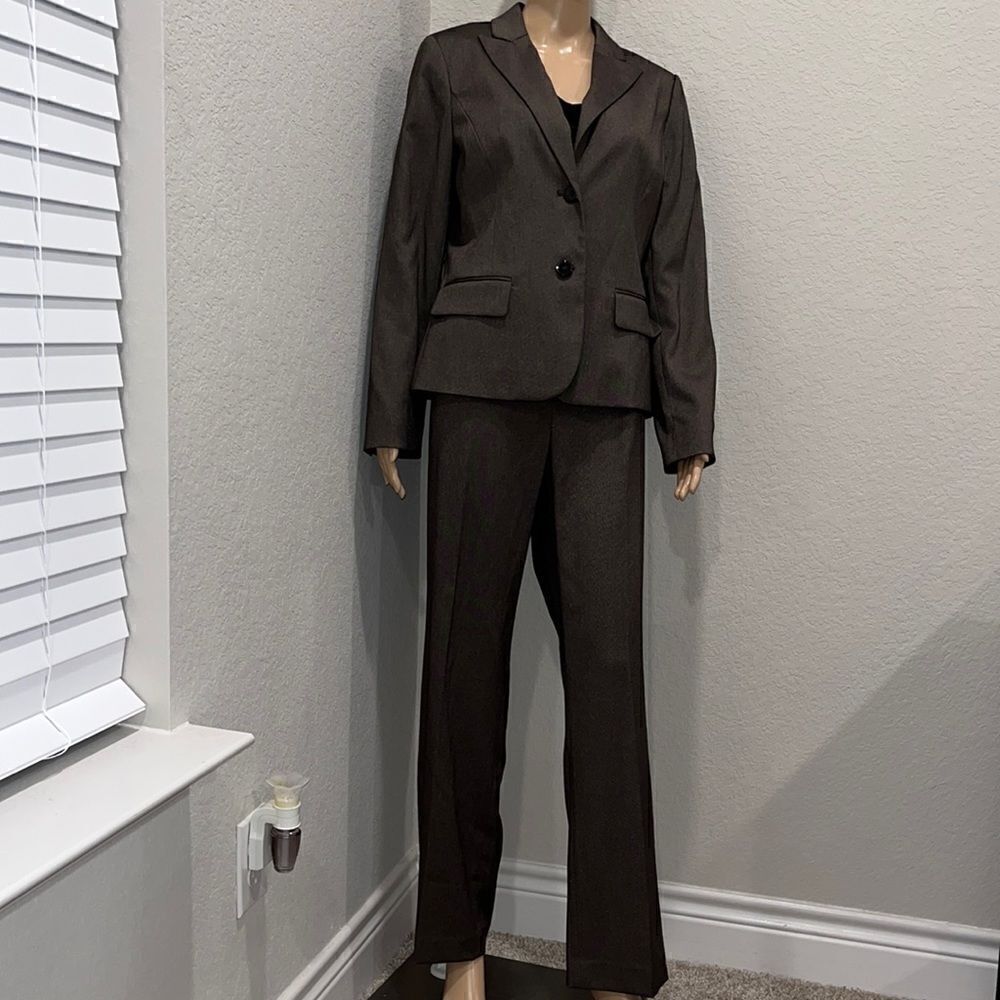Chaus brown fully lined blazer jacket - Picture 2 of 9